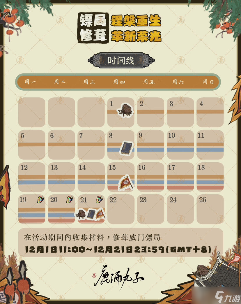 江南百景图威门镖局修葺活动玩法攻略