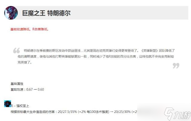 《英雄联盟》12.23版本正式服巨魔削弱一览