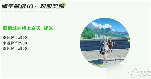 原神七圣召唤牌手等级奖励一览