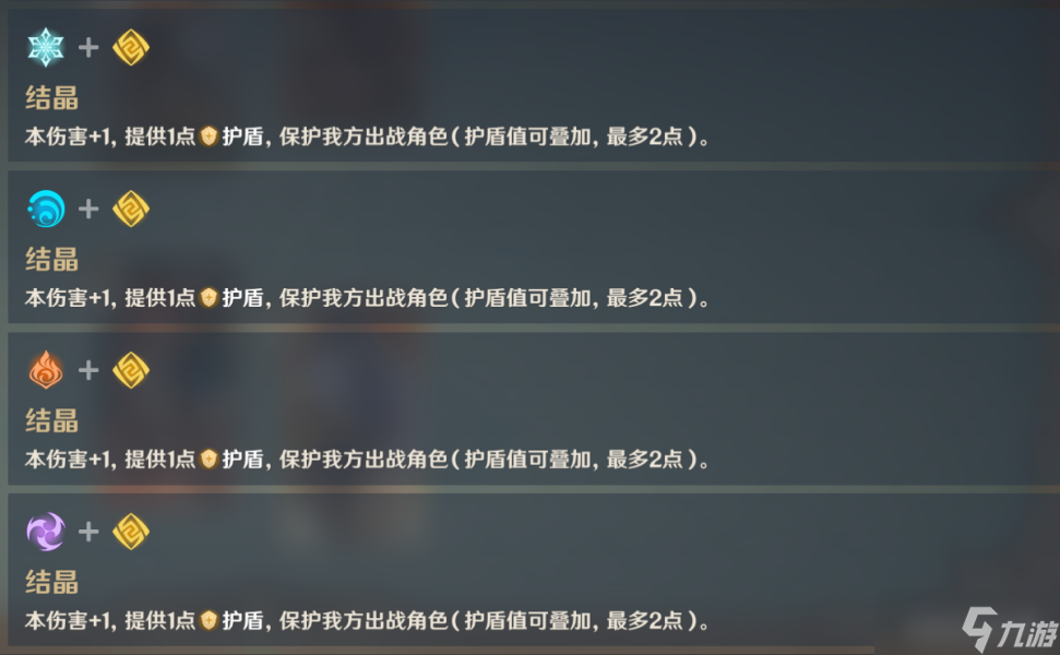 原神七圣召唤元素反应解析