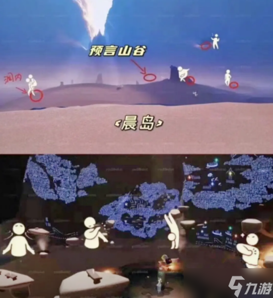 光遇晨岛回归先祖在哪 晨岛回归先祖位置介绍