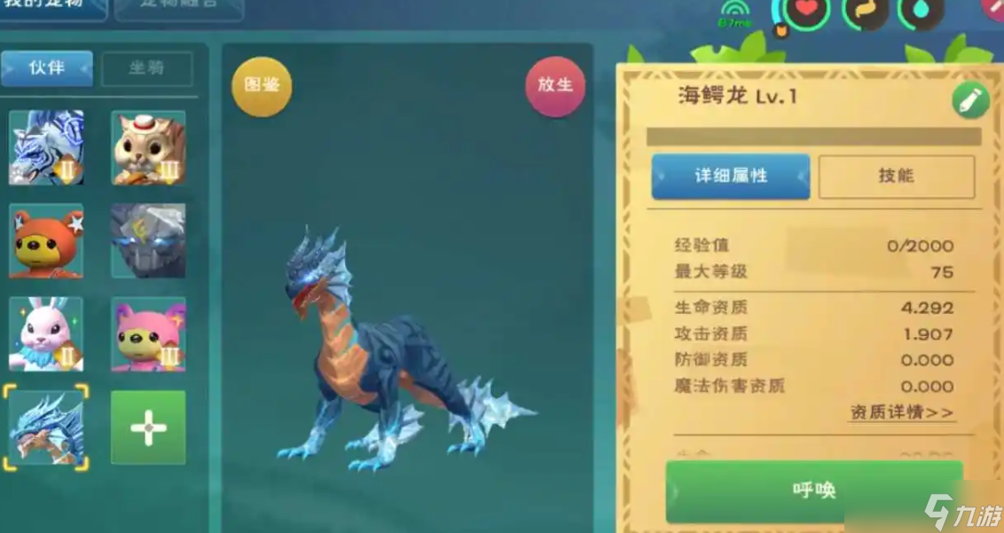 创造与魔法平民推荐什么宠物
