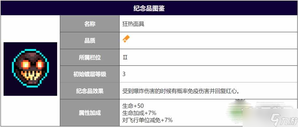 霓虹深淵無(wú)限狂熱面具強(qiáng)度詳情