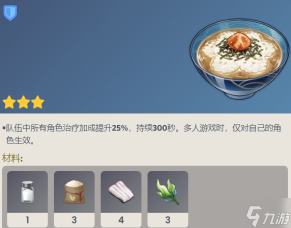 原神流浪者特殊料理获得方法