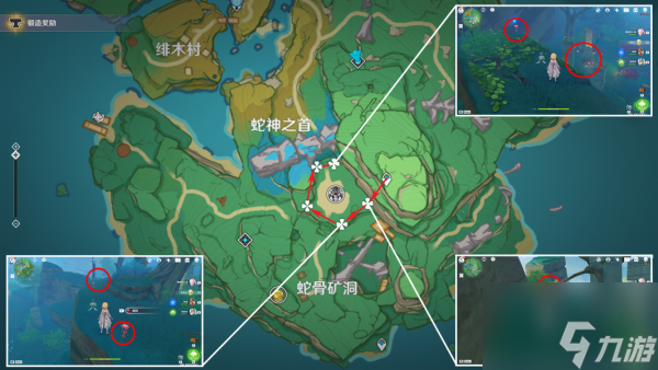 原神血斛分布图 具体一览