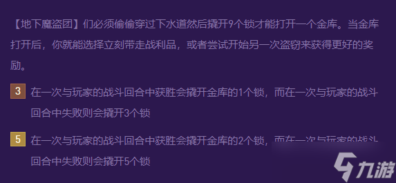 云顶之弈s8地下魔盗团羁绊介绍