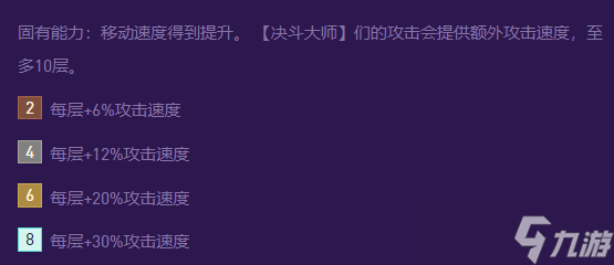 云顶之弈s8决斗大师羁绊介绍