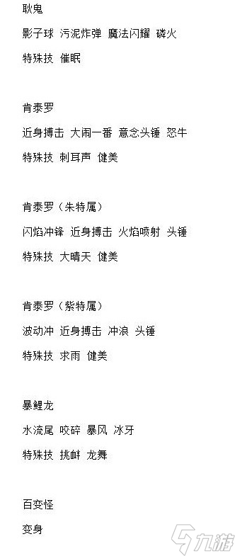 《宝可梦：朱紫》6星太晶坑全BOSS技能整理