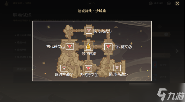 原神迷城战线沙域篇第三天鏖战试炼攻略