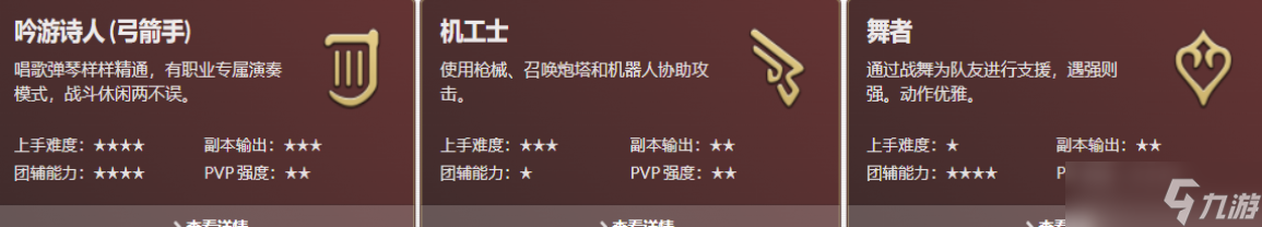 ff14职业介绍图2023