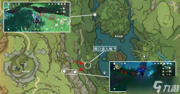 《原神》3.3版突破素材树王圣体菇收集路线