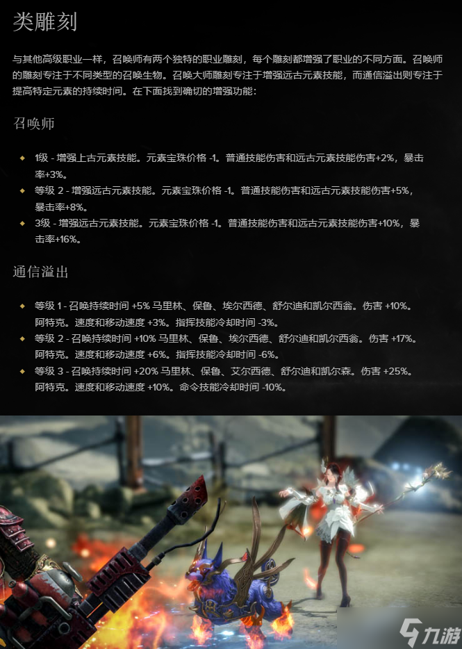 失落的方舟steam服更新内容 新职业召唤师技能介绍