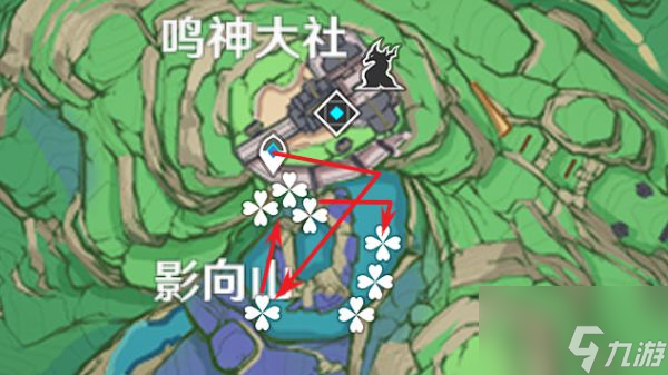 原神3.3绯樱绣球在哪里 神里绫人突破材料绯樱绣球采集路线