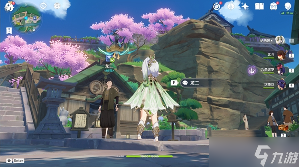 原神3.3七圣召唤稻妻第二轮NPC在什么地方