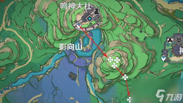 原神3.3绯樱绣球在哪里 神里绫人突破材料绯樱绣球采集路线