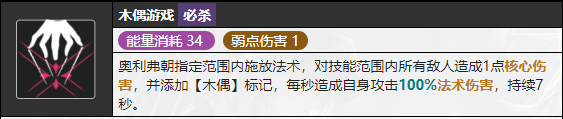 无期迷途奥利弗值得培养吗 无期迷途奥利弗技能介绍