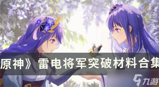 原神雷电将军突破材料在哪里 原神雷神突破材料采集路线