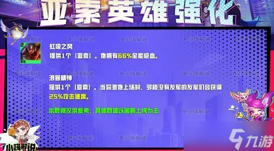 云頂之弈s8亞索裝備推薦 亞索s8最強陣容出裝一覽