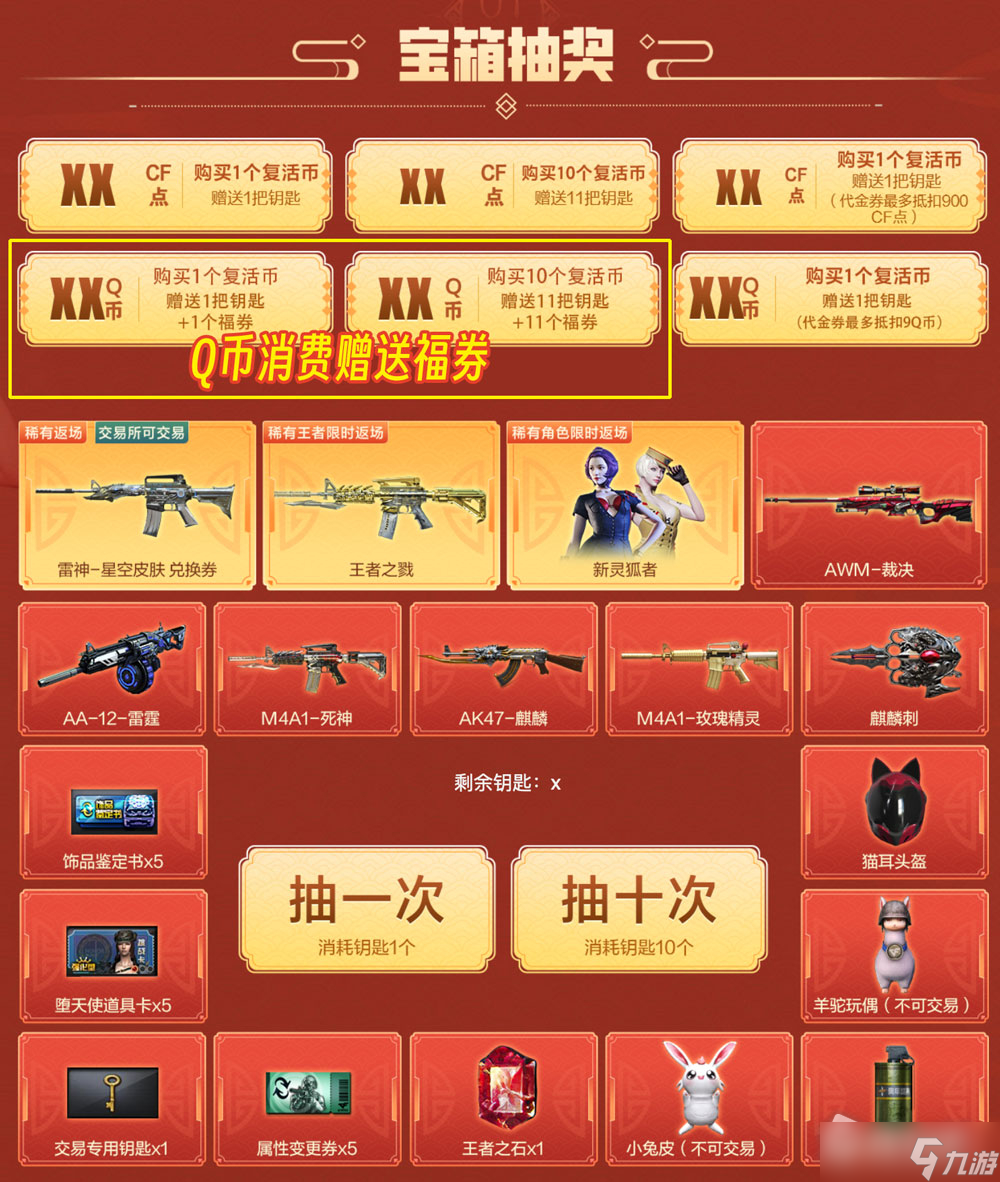 CF虎年虎特惠活動詳解
