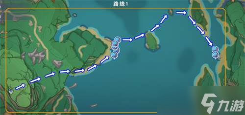 原神海靈芝采集路線圖-海靈芝采集分布圖