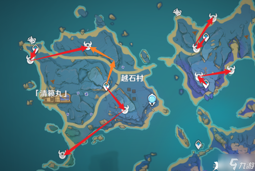 《原神》冬极白星突破材料都在哪采集？冬极白星突破材料采集路线攻略