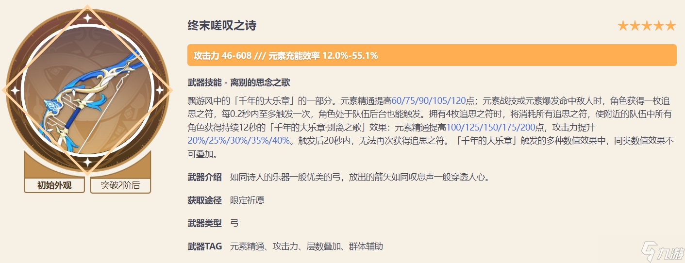 原神3.3珐露珊武器选什么比较好