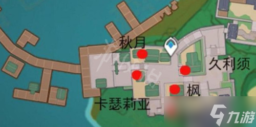 《原神》七圣召唤大世界牌手位置在哪？七圣召唤NPC位置一览