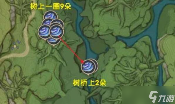 原神樹王圣體菇采集點