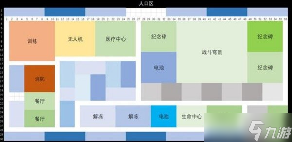 《伊克西翁IXION》各區(qū)域布局參考