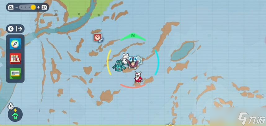 宝可梦朱紫霜抹山训练家位置一览