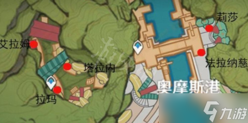 《原神》七圣召唤大世界牌手位置在哪？七圣召唤NPC位置一览