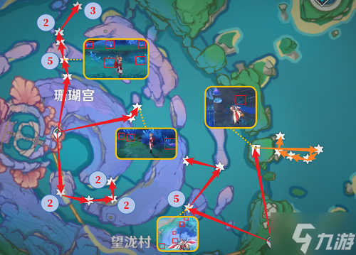 原神珊瑚珍珠采集位置路线