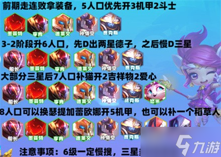 《云顶之弈》s8超英德莱文阵容攻略