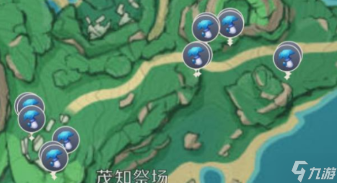 原神幽灯蕈采集位置路线