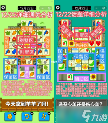 《羊了个羊》12月22日如何通关2022