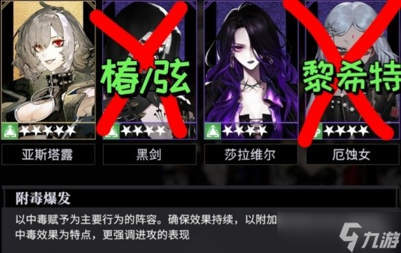 《非匿名指令》莎拉維爾陣容推薦 莎拉維爾怎么配隊