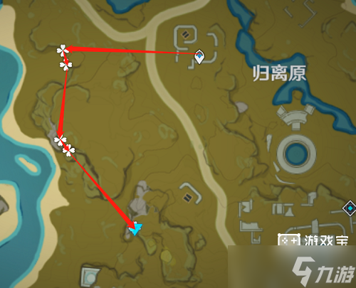 原神琉璃袋采集路线图攻略