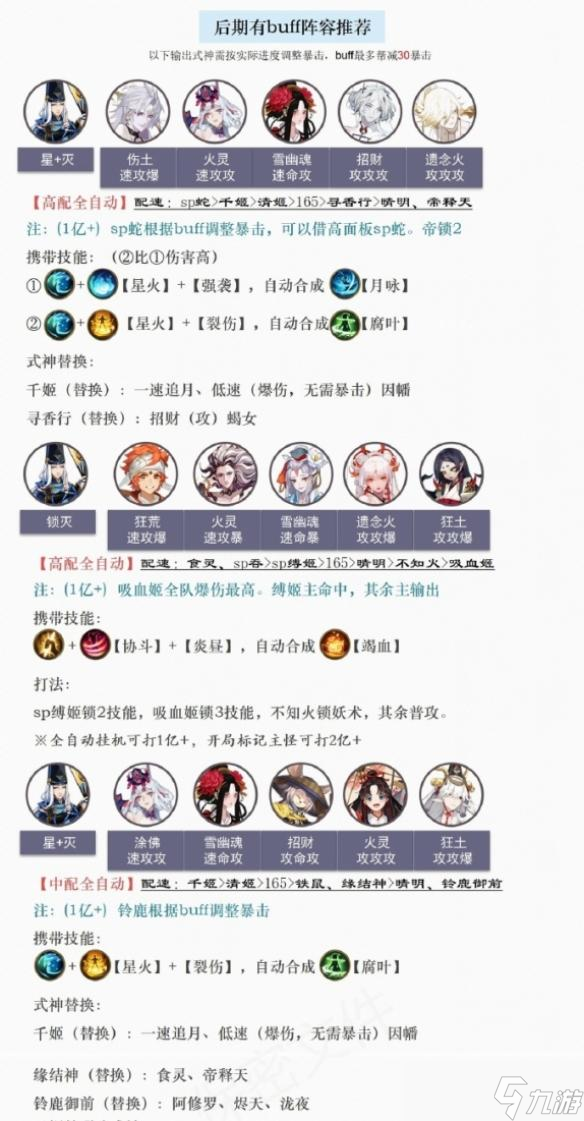阴阳师雪寺匿踪半自动满收益挂机阵容