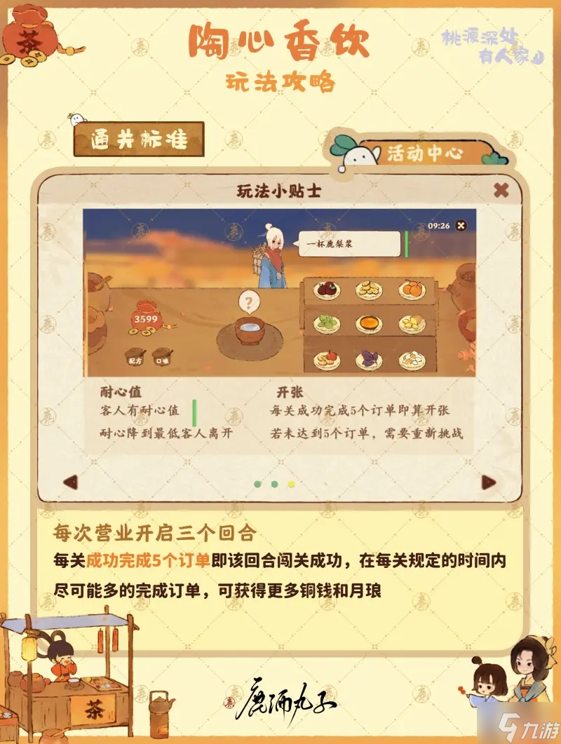 问 桃源深处有人家陶心香饮活动怎么玩