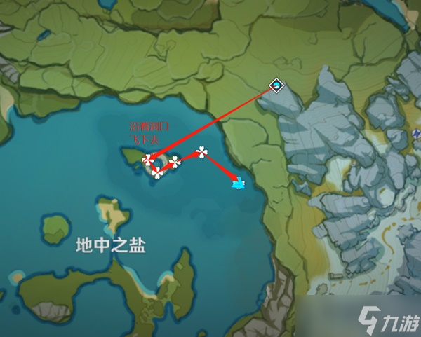 原神3.3版琉璃带采集路线 原神琉璃带采集路线图