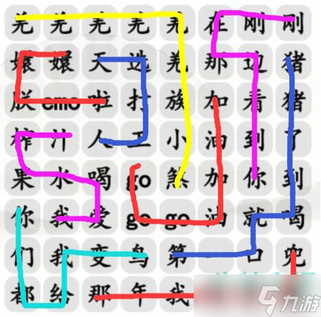 漢字找茬王找出最近的梗怎么過-找近期熱梗通關(guān)攻略