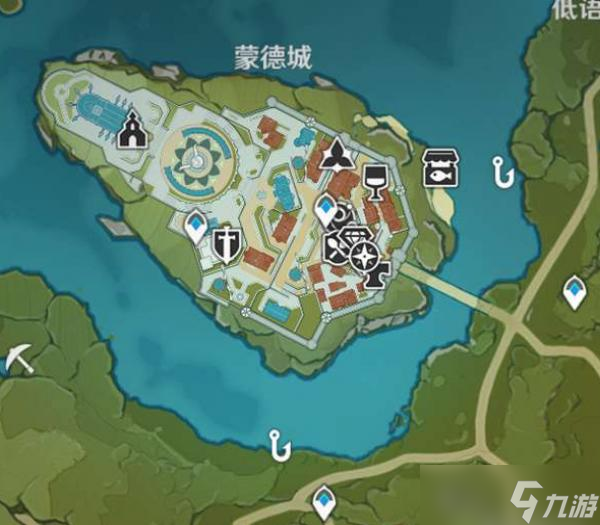 原神渔获钓鱼点位置分布图