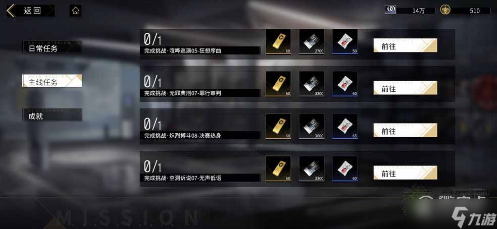 《非匿名指令》金币获取数量大全