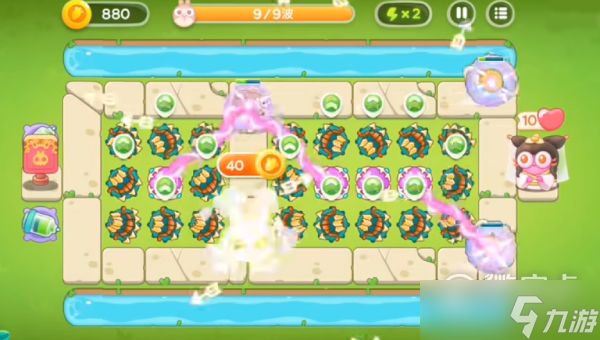 《保卫萝卜4》白萝卜传奇第23关通关攻略