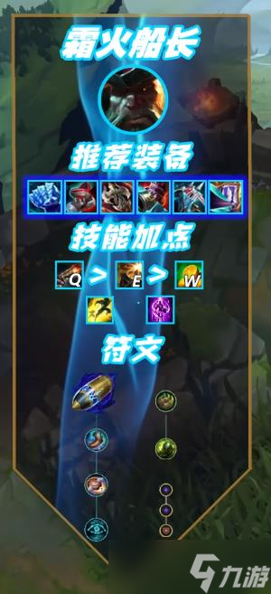《英雄联盟》霜火冰拳流船长套路详情