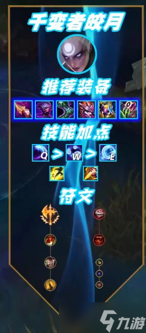 《英雄联盟》千变者皎月套路介绍