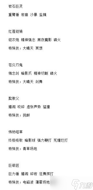 宝可梦：朱紫5星太晶战全BOSS技能表一览