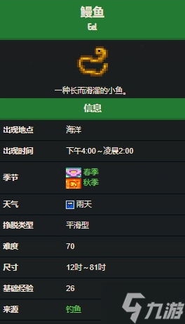 星露谷物语鳗鱼怎么获得-鳗鱼获取方法