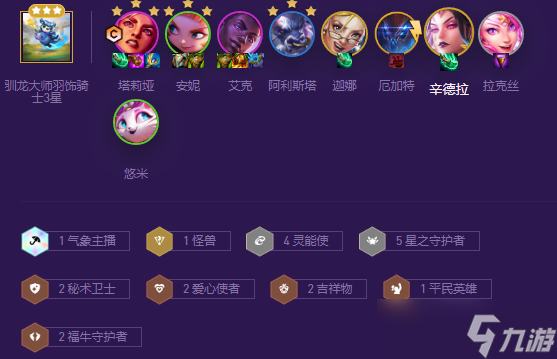 云顶之弈星守岩雀阵容搭配详解-云顶之弈星守岩雀阵容搭配推荐