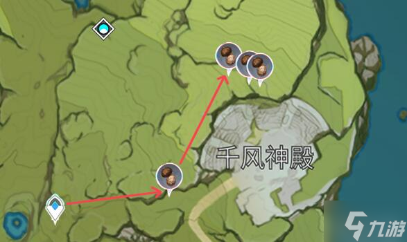 原神松茸采集位置路线